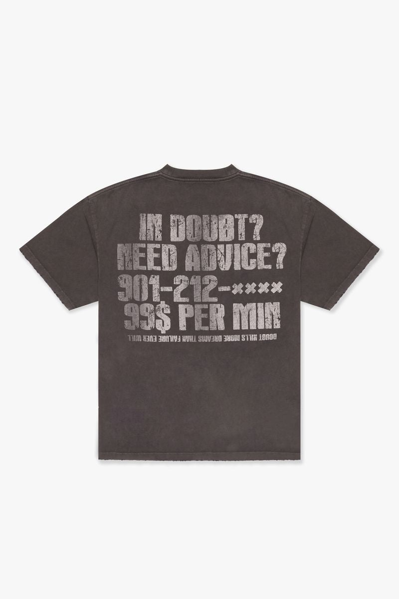 Valabasas "ADVICE" TEE Vintage Grey