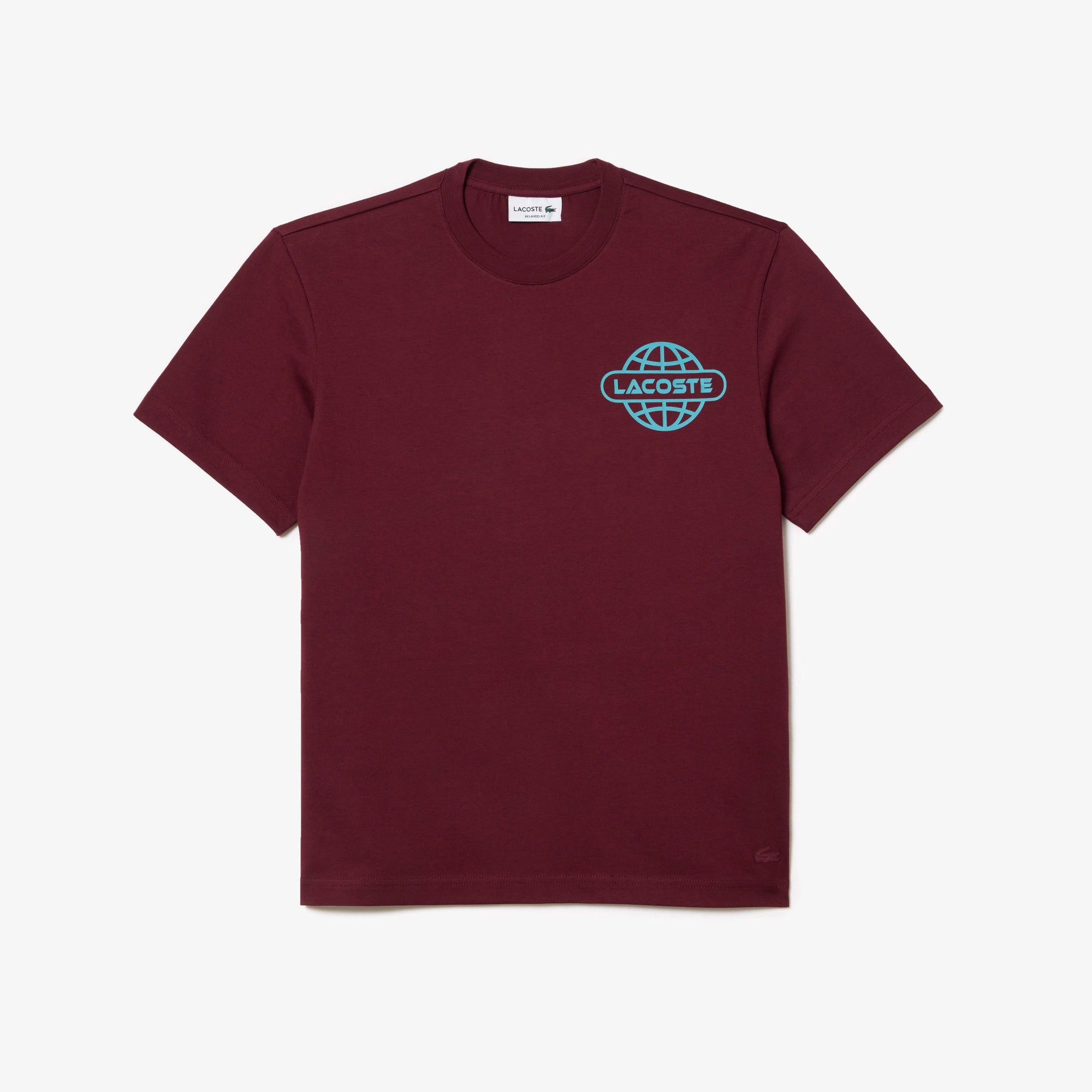 LACOSTE "PRINTED HEAVY" TEE