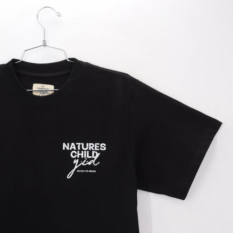 YID "NATURES CHILD" TEE BLACK