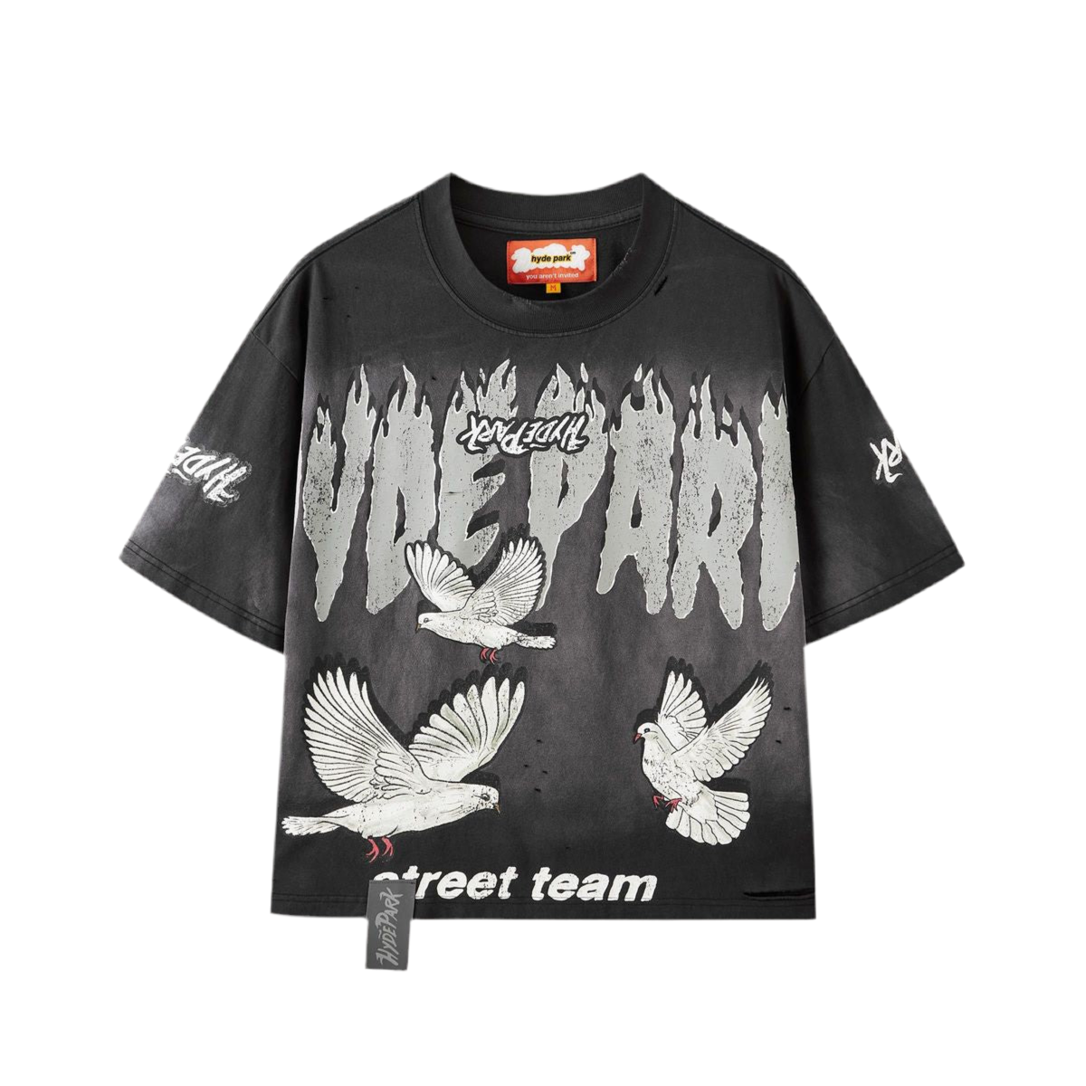 HydePark Dover Street Team Tee - Black Gray