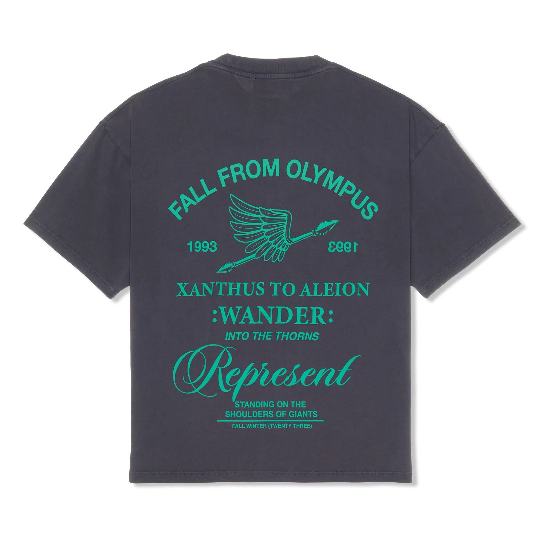 REPRESENT "FALL FROM OLYMPUS" OVERSIZED TEE