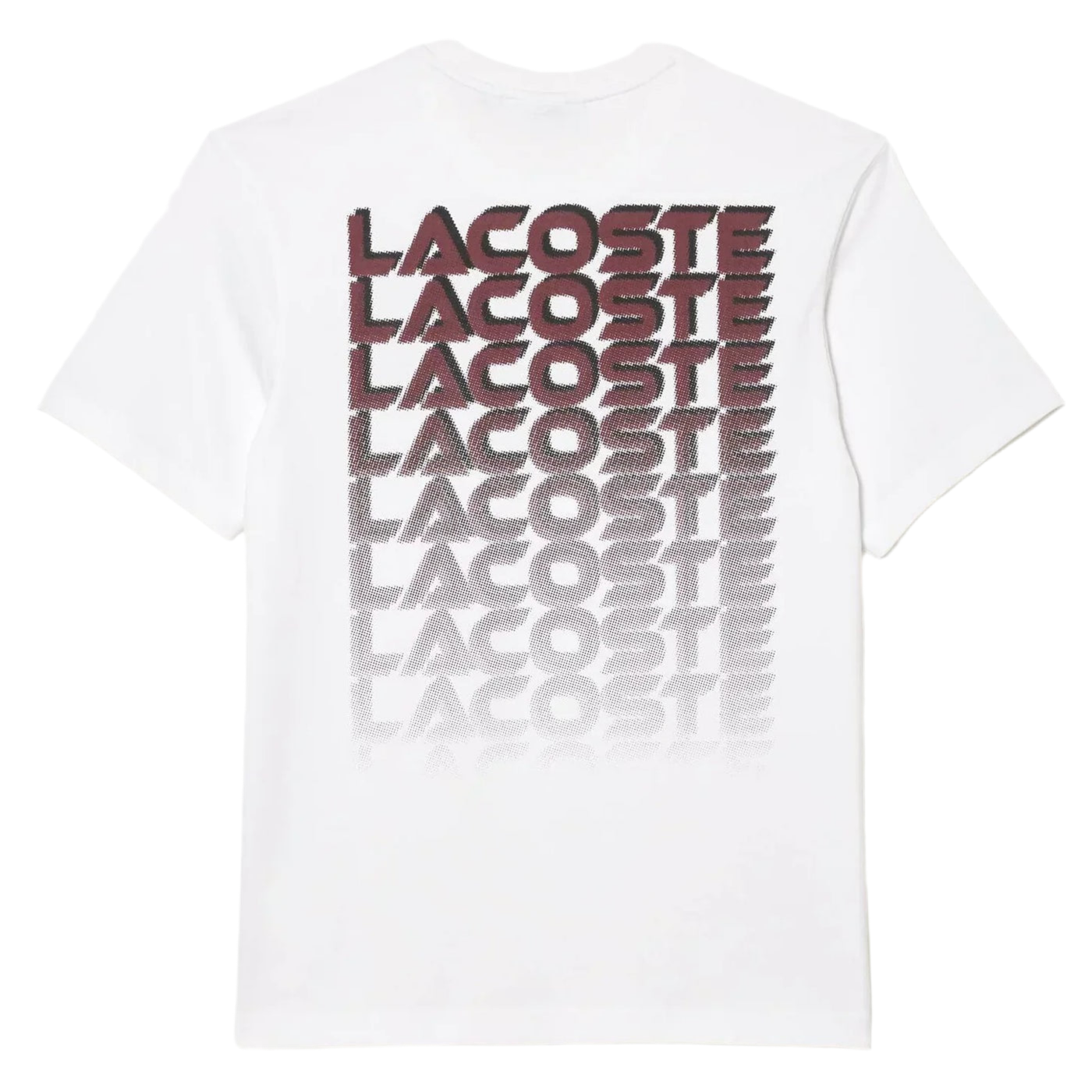 Lacoste "Printed Heavy" Tee White