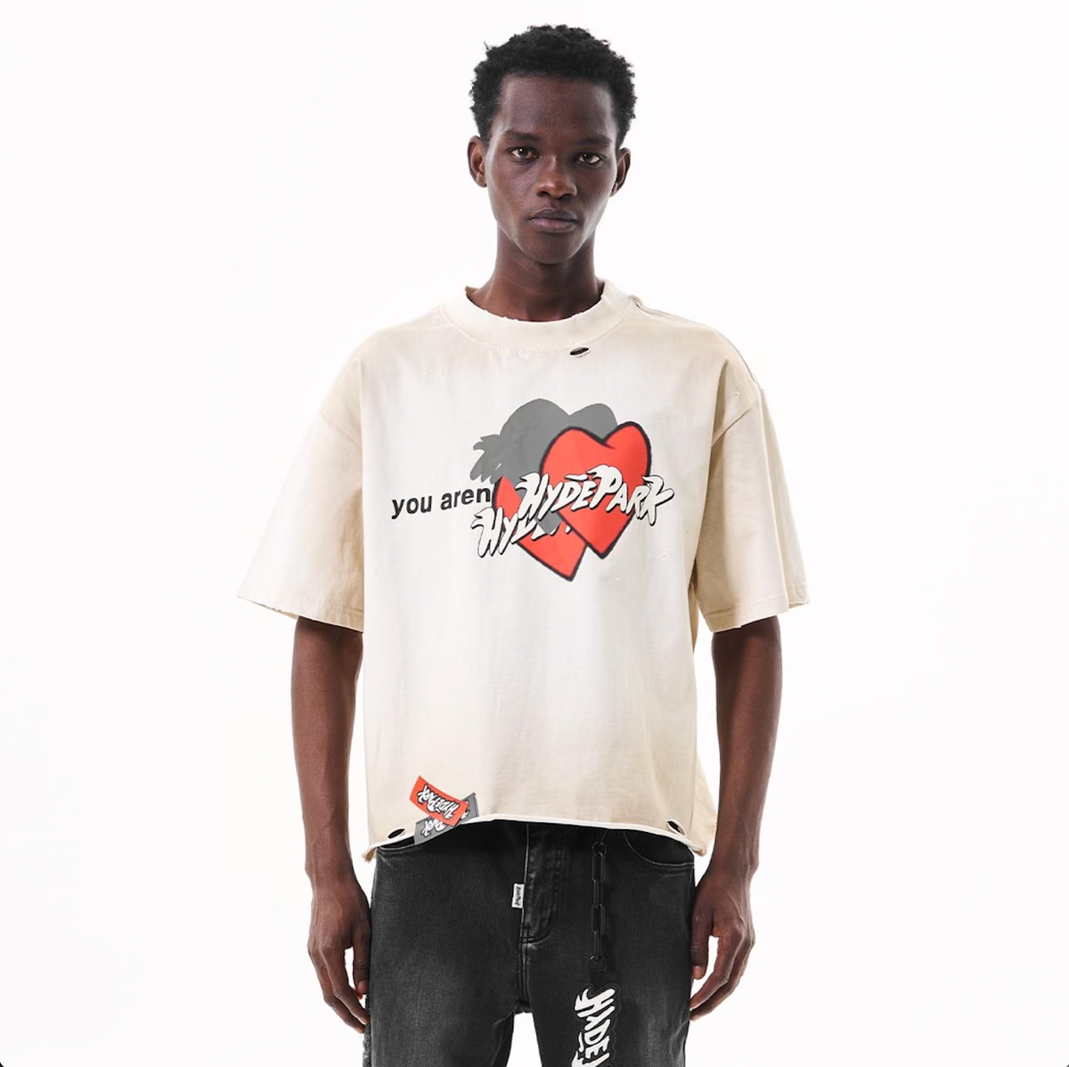 HydePark “Show n Throw Tee” Cream