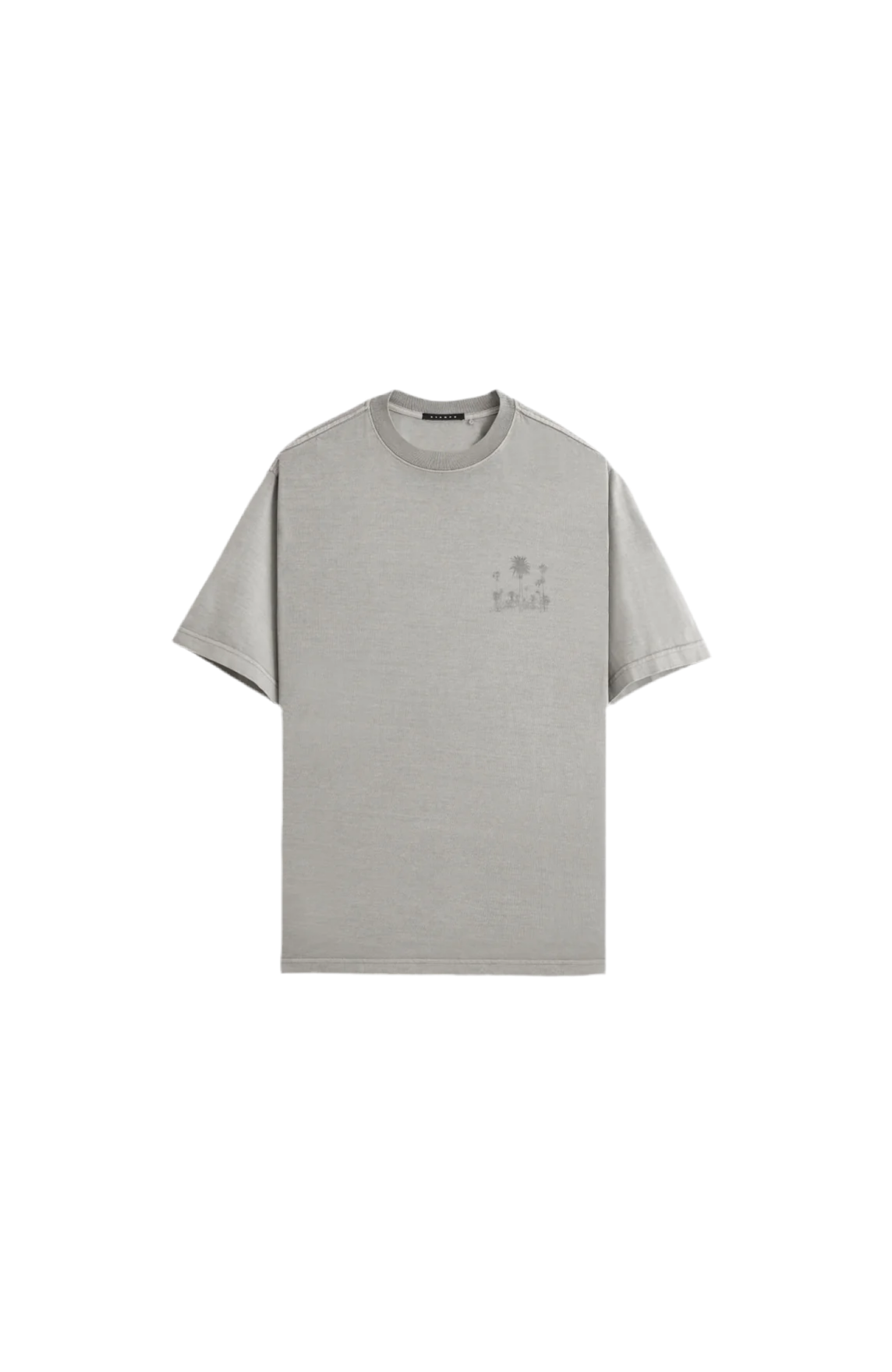 STAMPD "PALM RUG PRINT" RELAXED TEE SMOKE