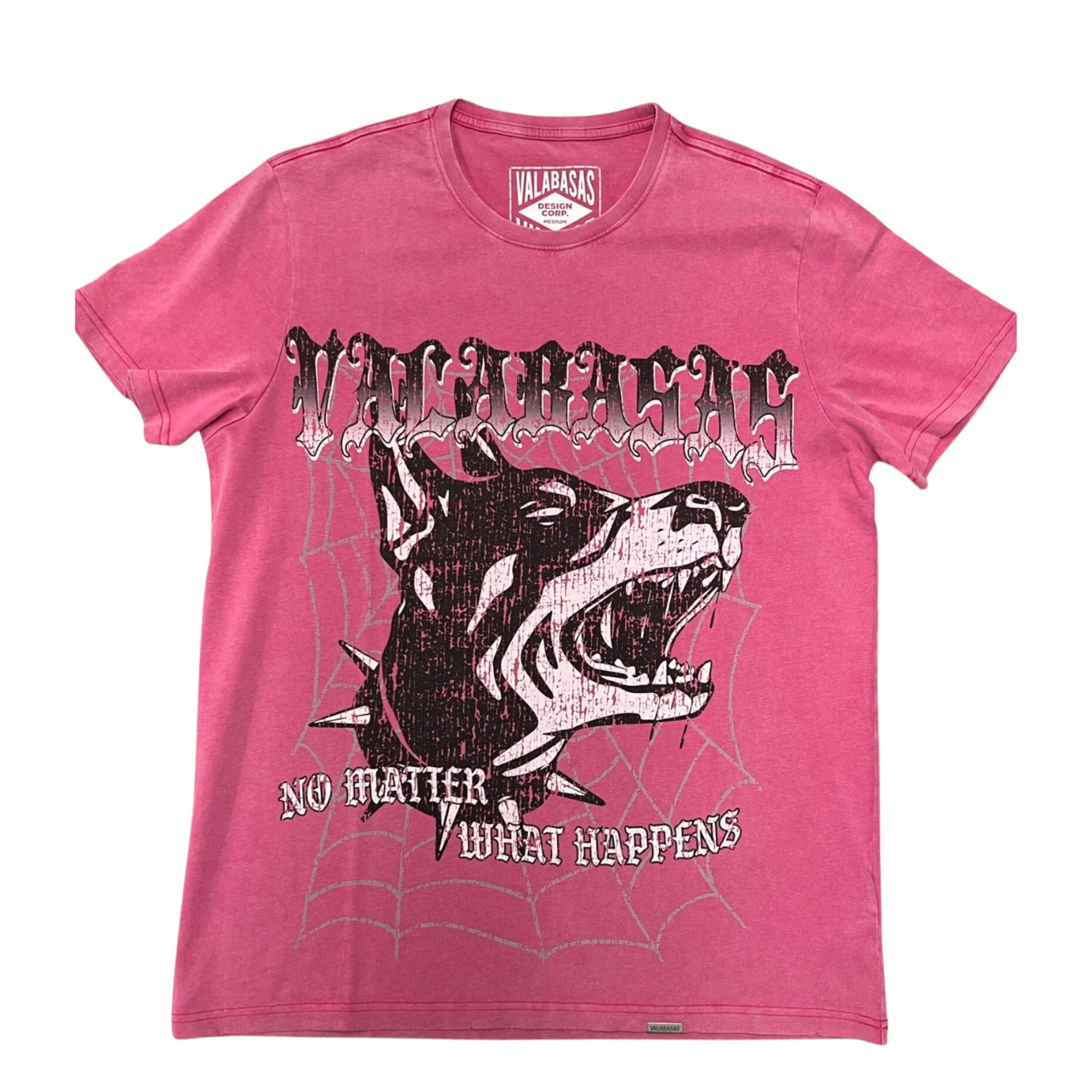 VALABASAS "SICKEM B" TEE ROSE