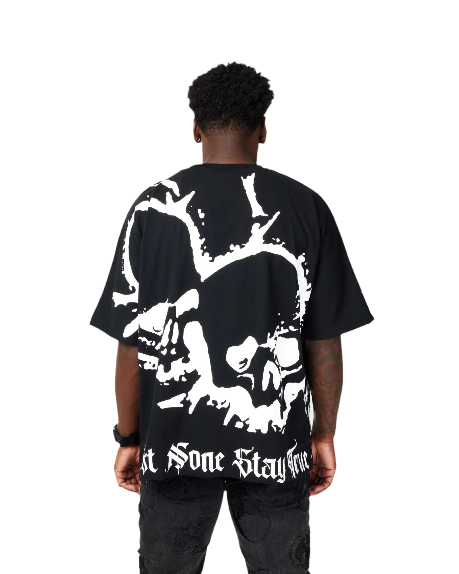 MAXIMO APPAREL "SKULL CRUSH" OVERSIZED TEE