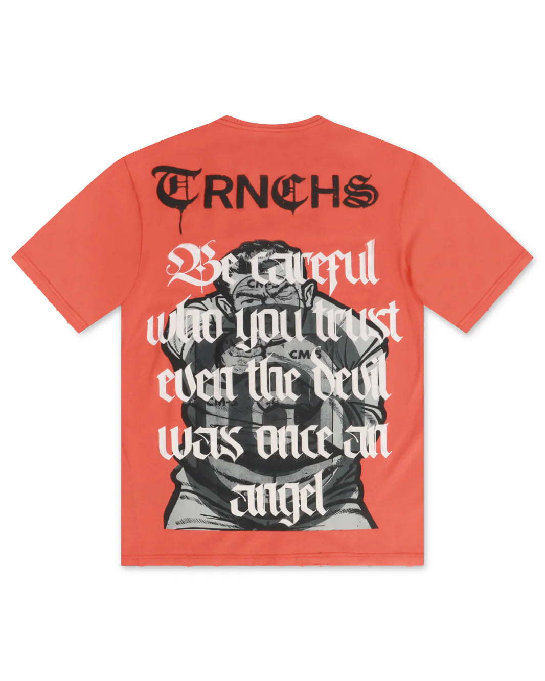 TRNCHS "ORANGE SWITCH" TEE ORANGE