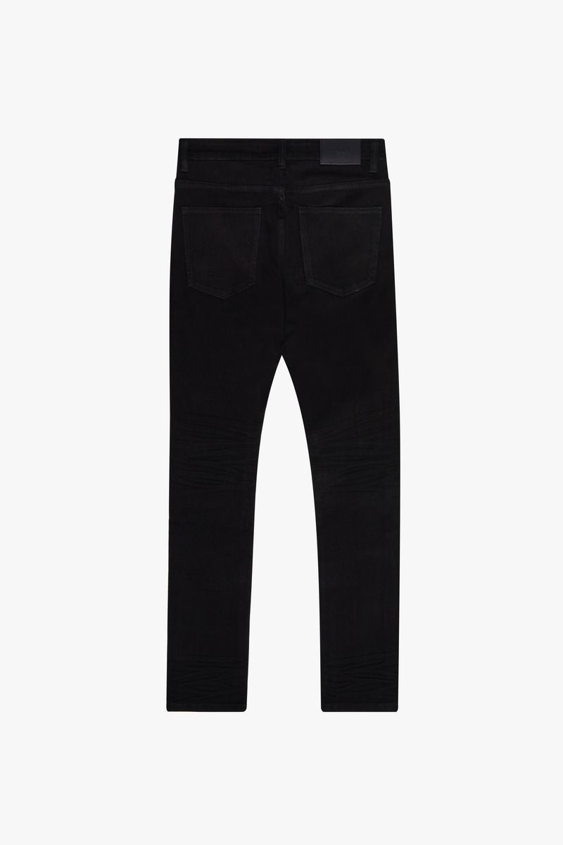 "MR. FLEX" BLACK 4 WAY STRETCH SKINNY JEAN Black