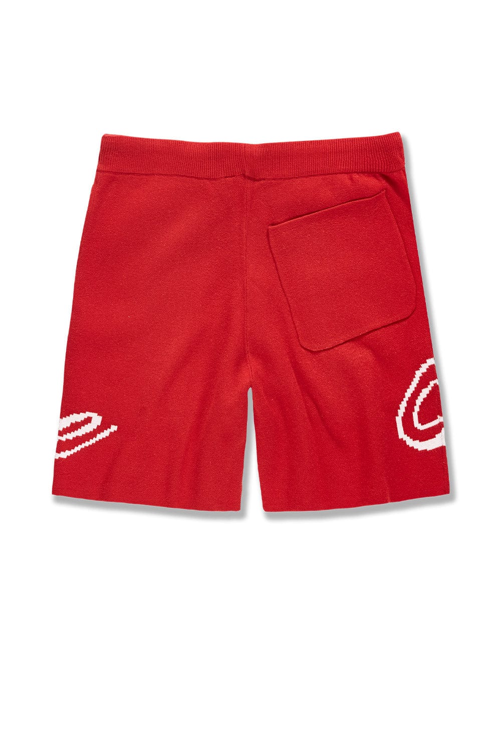 JORDAN CRAIG "PARADISE" KNIT SHORTS RED