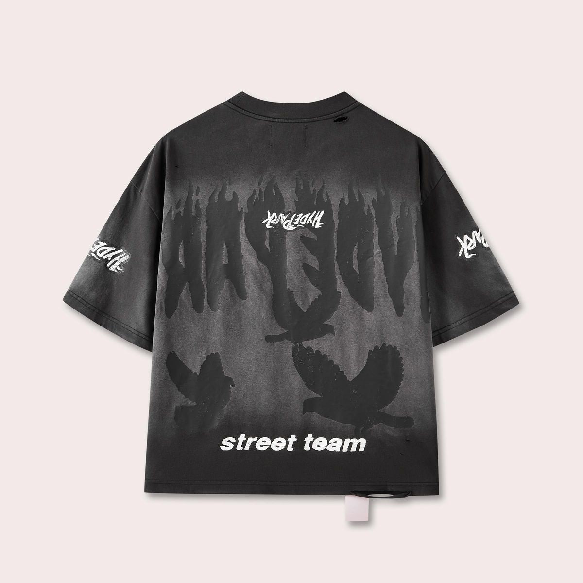 HydePark Dover Street Team Tee - Red Black