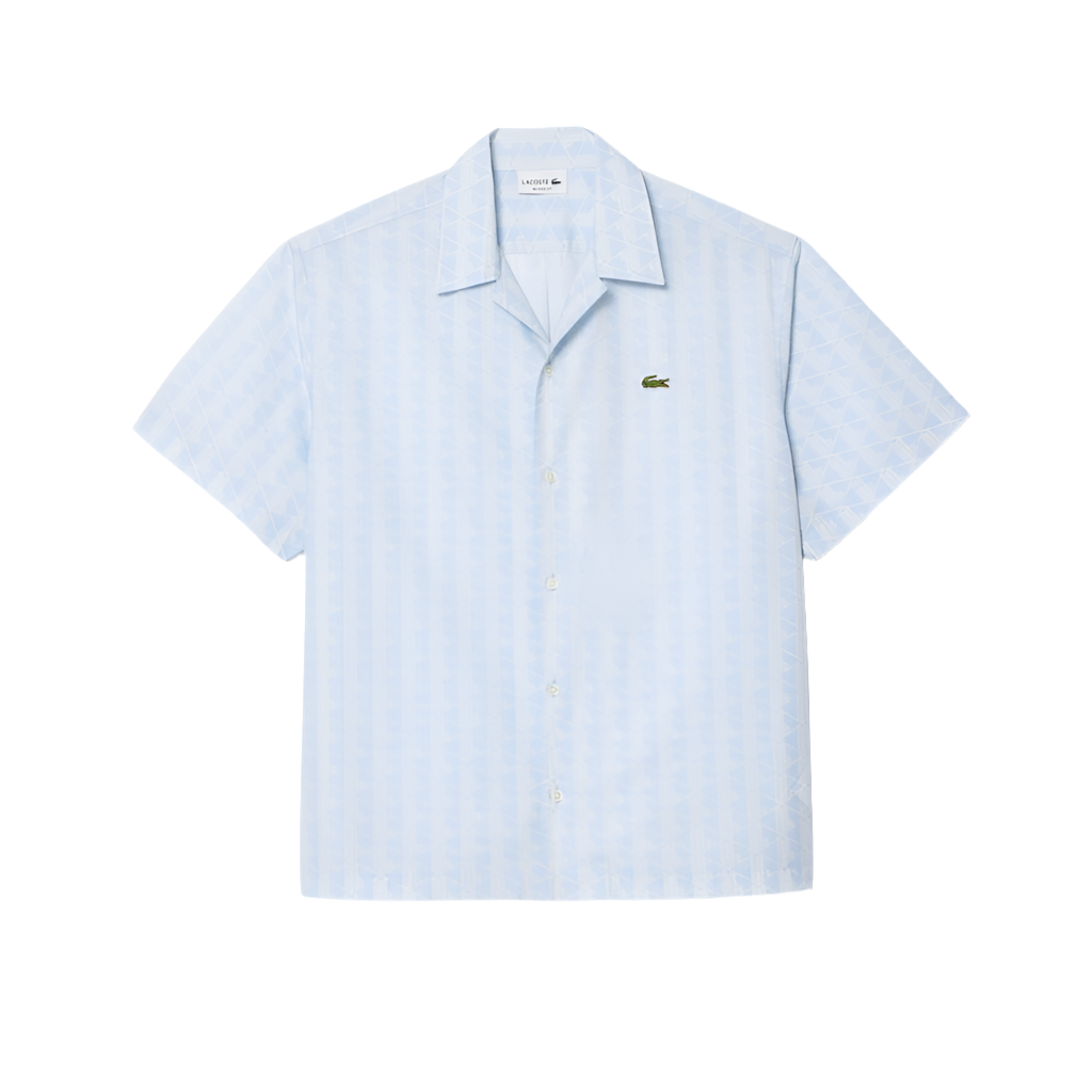 LACOST "MONOGRAM PRINT" BUTTON UP