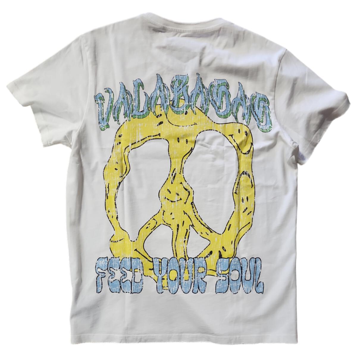 VALABASAS "SOULFOOD" TEE VINTAGE WHITE WASHED