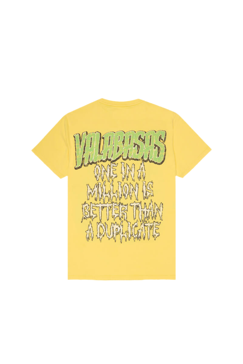 VALABASAS "STAY WEIRD" Tee VINTAGE YELLOW