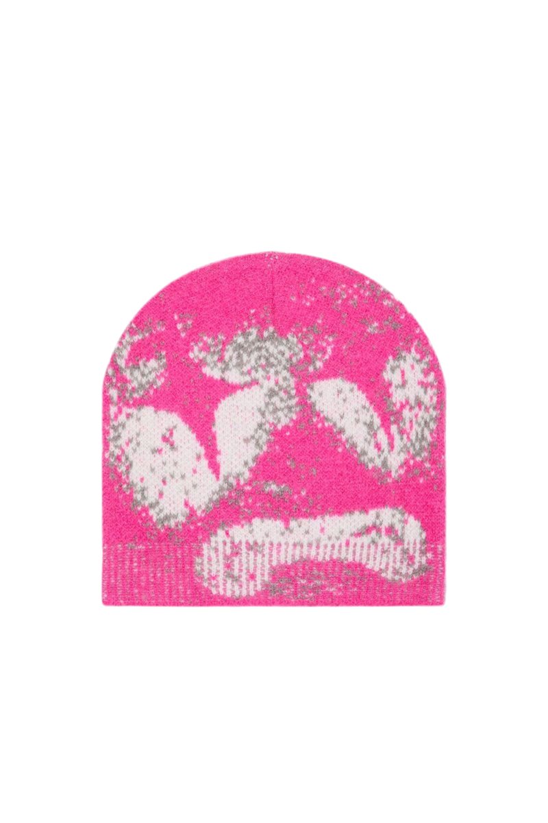 Valabasas "Sad Nights" Beenie Mohair Pink