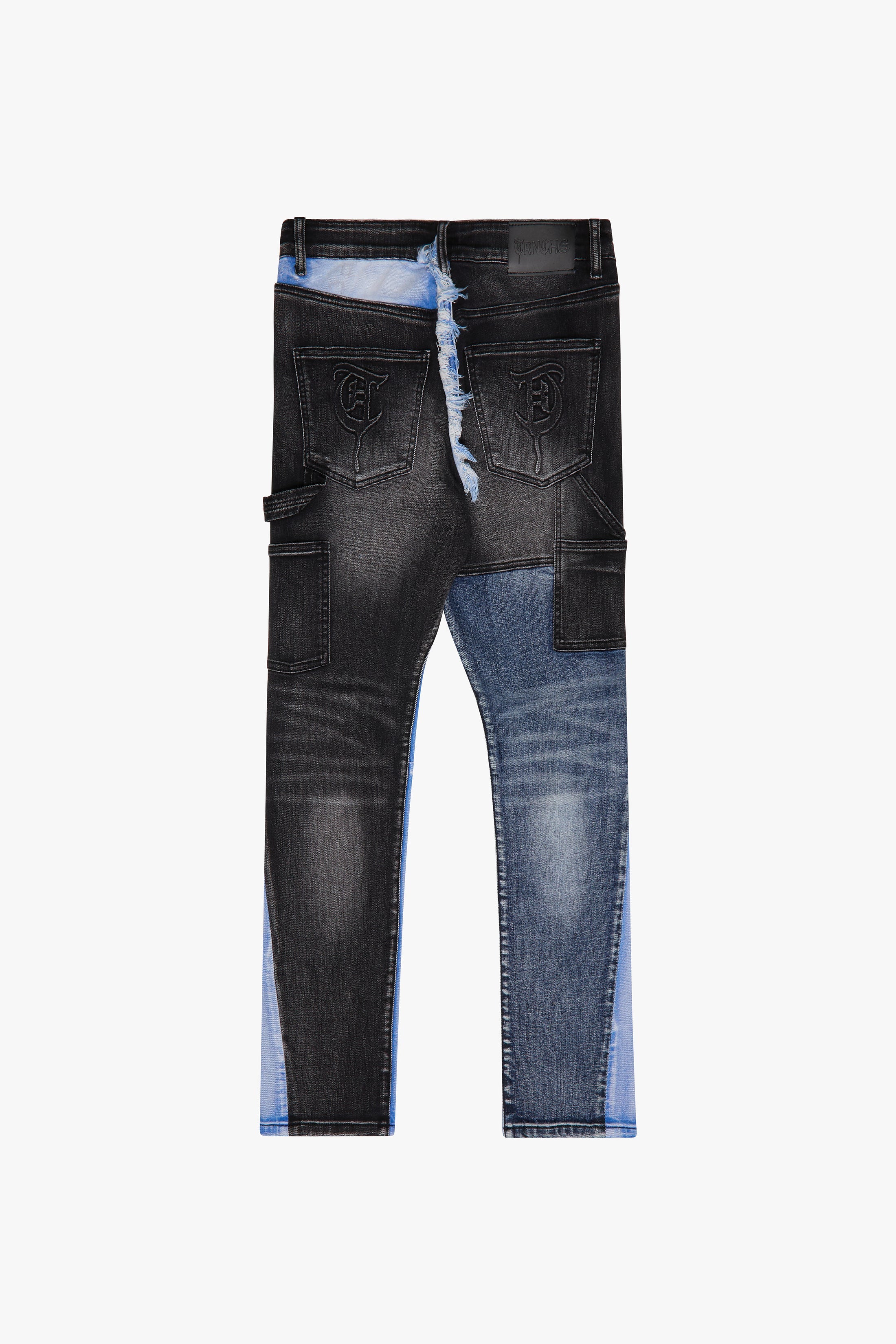 TRNCHS "Nablus" Storm Tone Skinny Denim