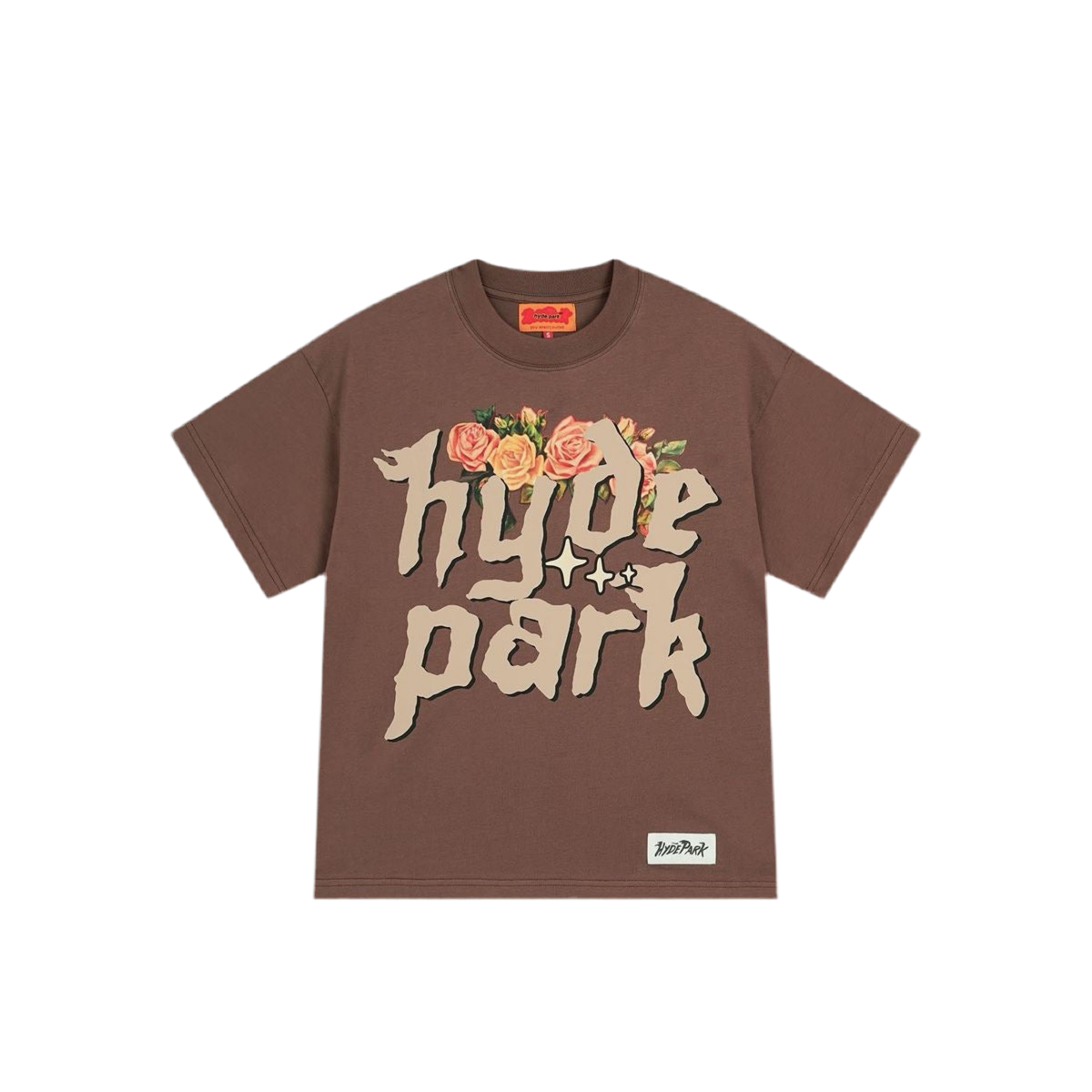 HYDE PARK "SACRED HEART" TEE BROWN