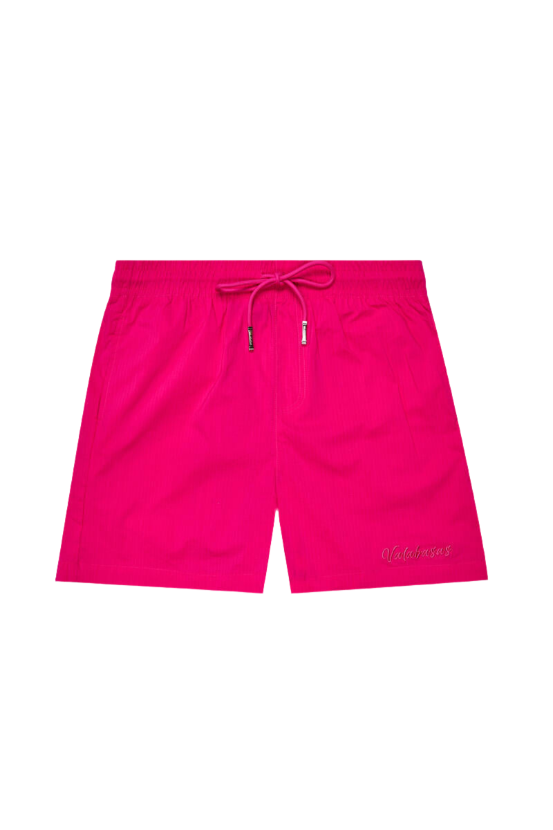 VALABASAS "SIGNATURE SCRIPT" SHORTS ROSE