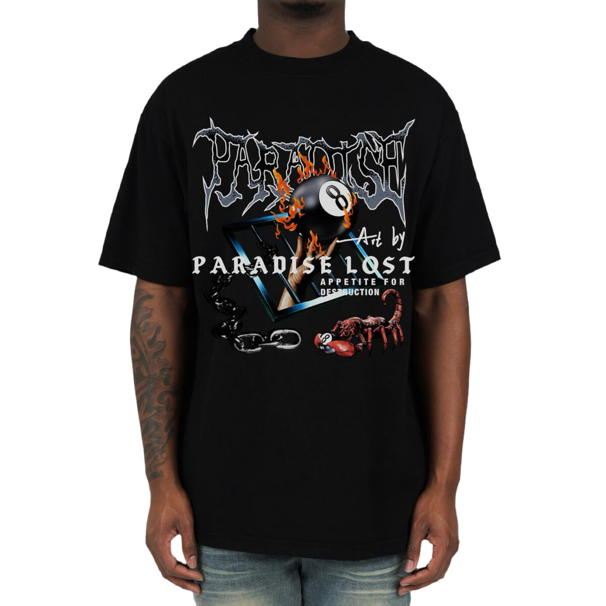 PARADISE LOST "DESTRUCTION" OVERSIZED TEE