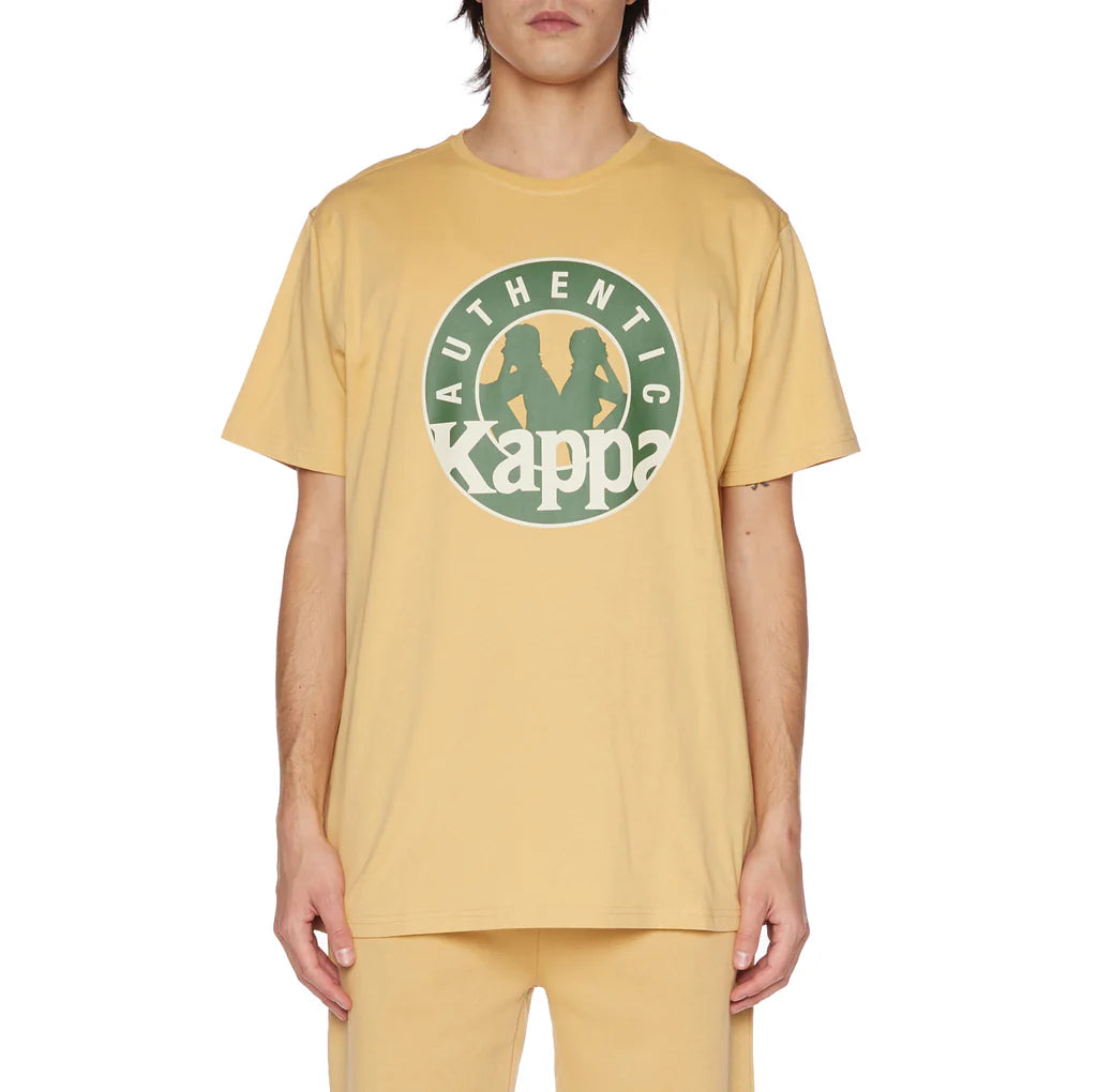 KAPPA "AUTHENTIC LEEN" TEE CAMEL