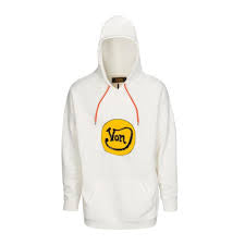 Von Dutch "hoodie" white/yellow