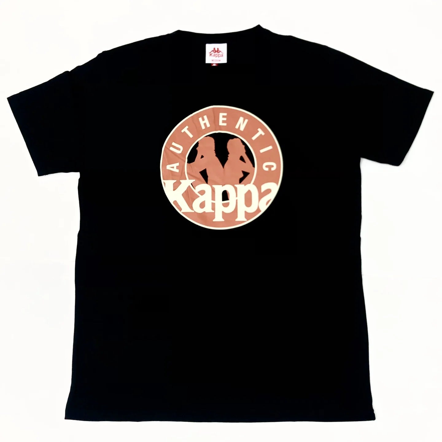 KAPPA "AUTHENTIC LEEN" TEE BLACK