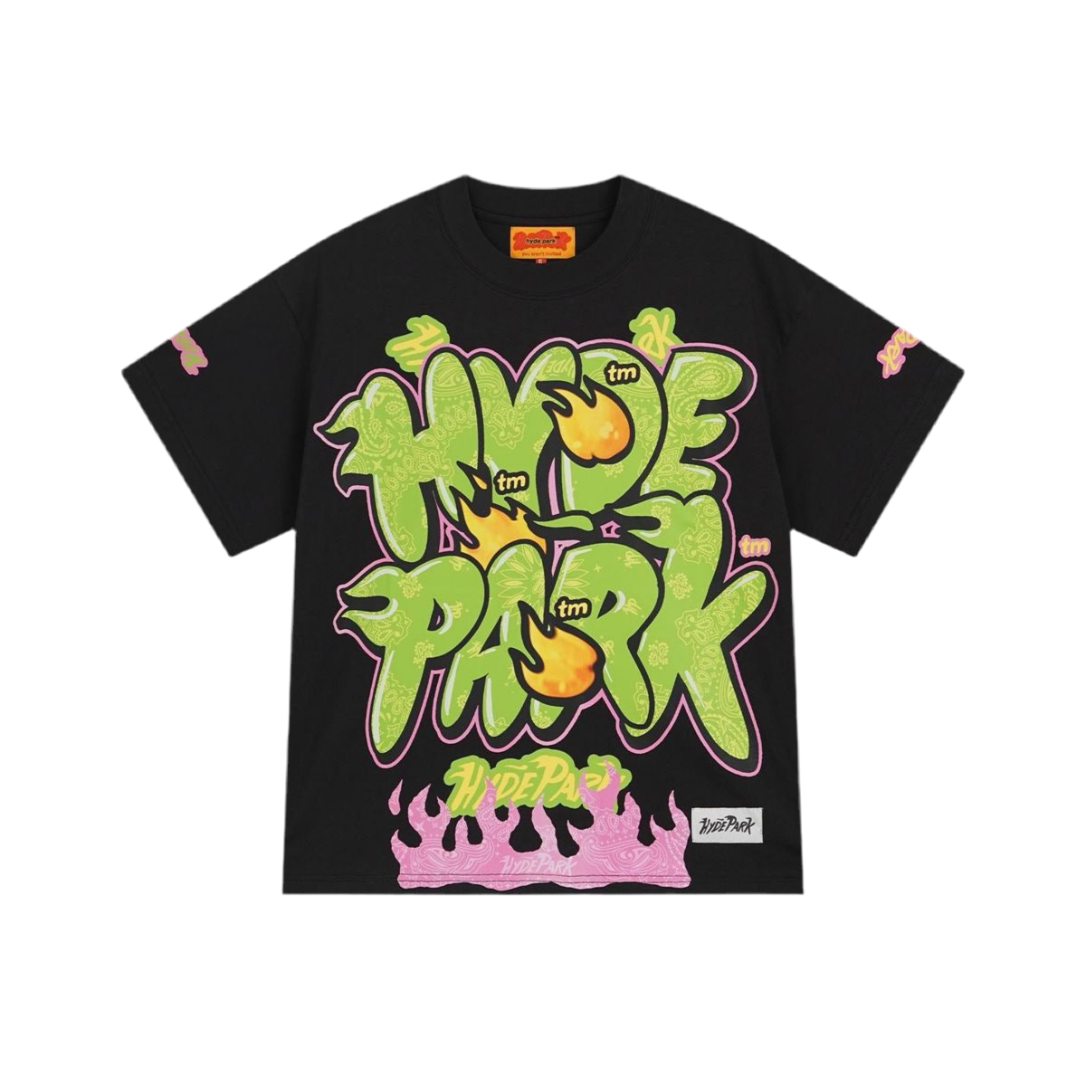 HYDE PARK "BUBBLE YUP" TEE GREEN