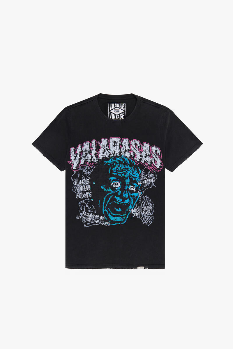 VALABASAS "ACCEPIT" TEE VINTAGE BLACK