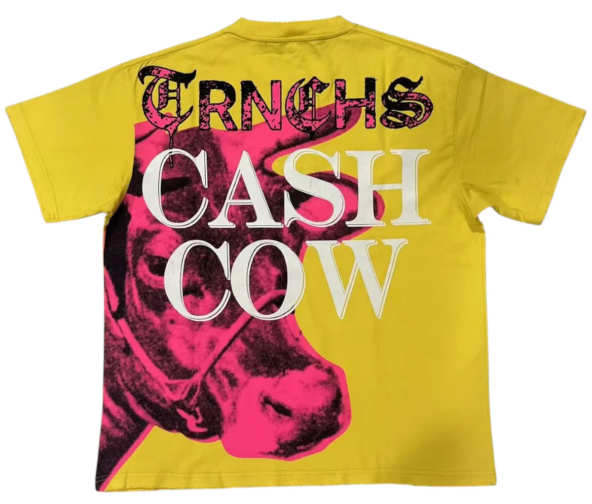 TRNCHS CASH COW TEE YELLOW