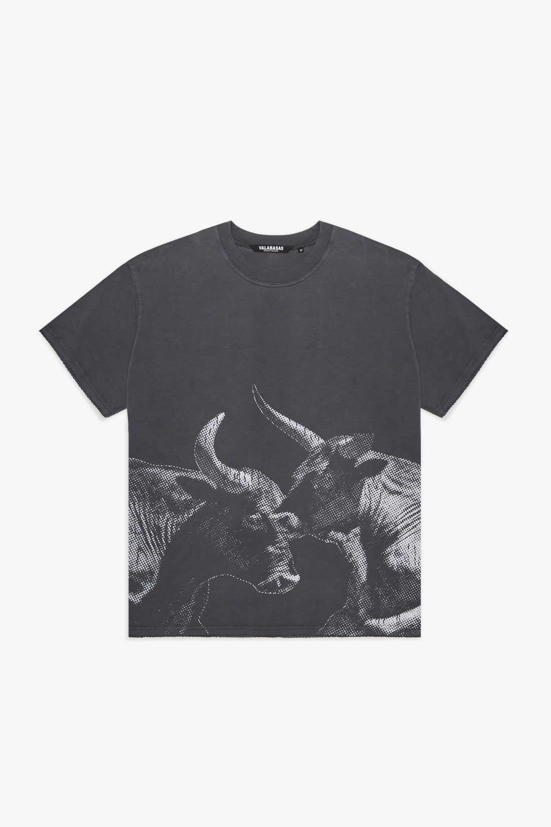 VALABASAS No Bull Tee Vintage Grey