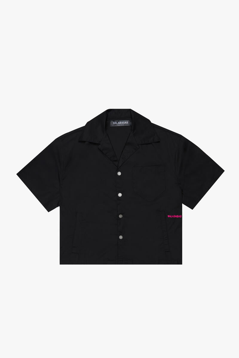 VALABASAS "ANESTHETIC" BUTTON UP BLACK