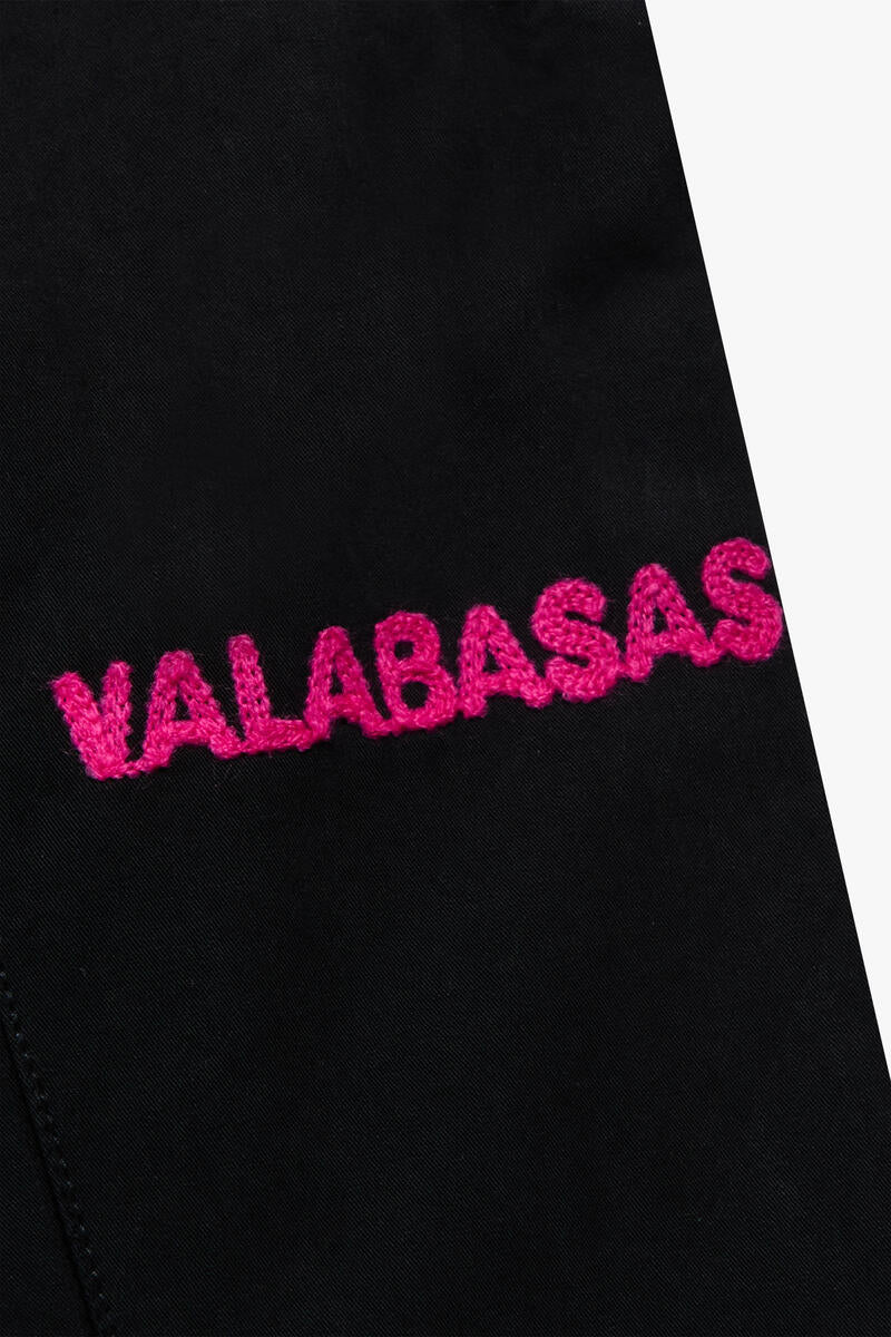 VALABASAS "ANESTHETIC" BUTTON UP BLACK