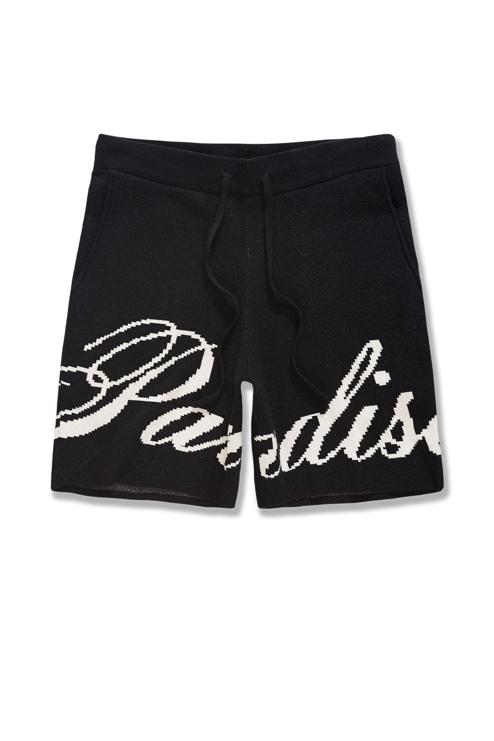 JORDAN CRAIG "PARADISE" KNIT SHORTS BLACK