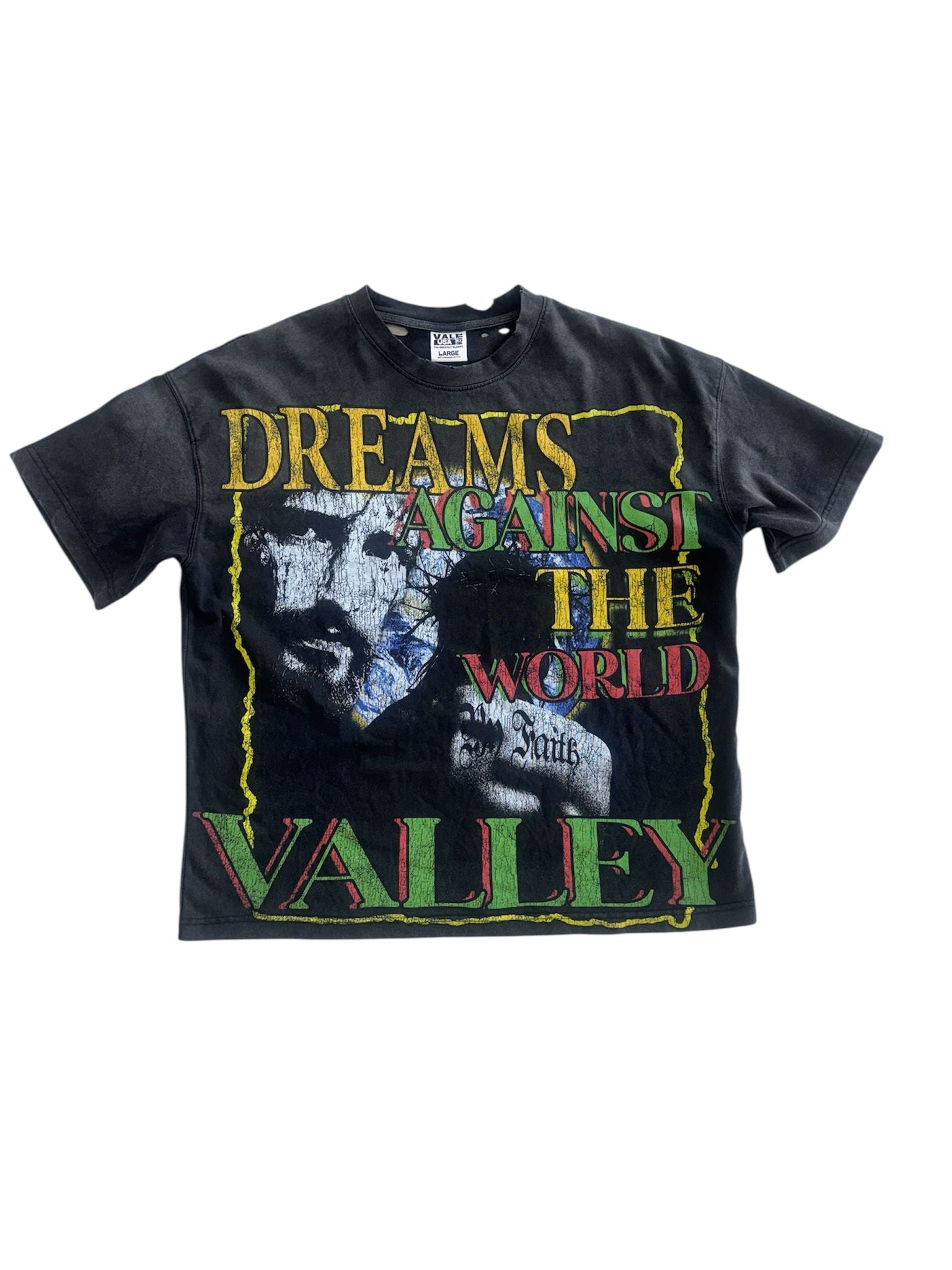 Vale Forever "Against The World" Tee Black Wash