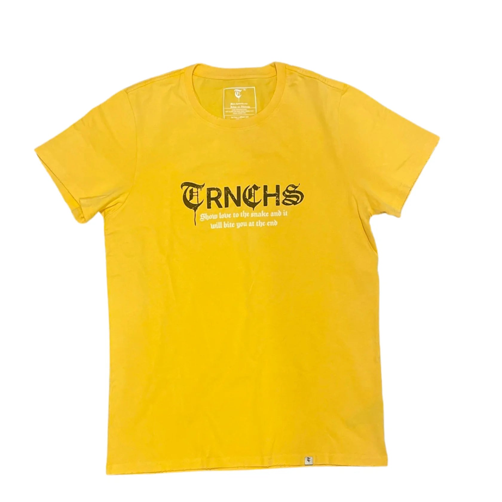 TRNCHS "SNAKE" TEE YELLOW