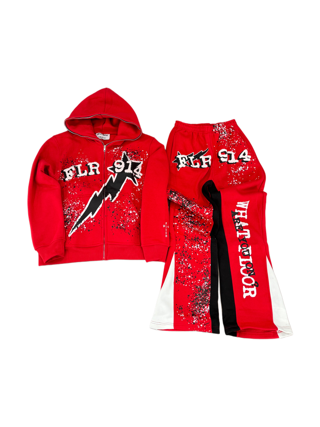 FLOOR914 "ALL STAR SET" SWEATER RED