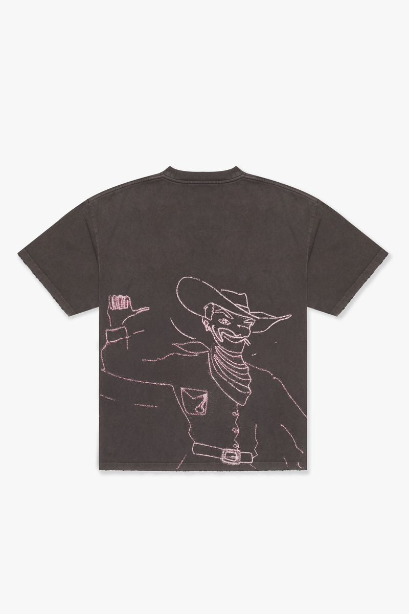 Valabasas "HOWDY" TEE vintage gray