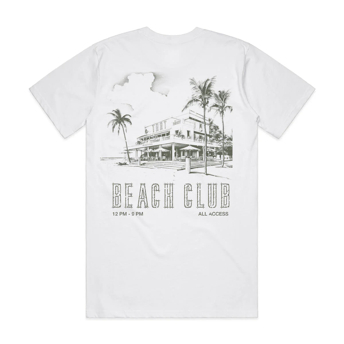 THRT "GAINES" TEE WHITE