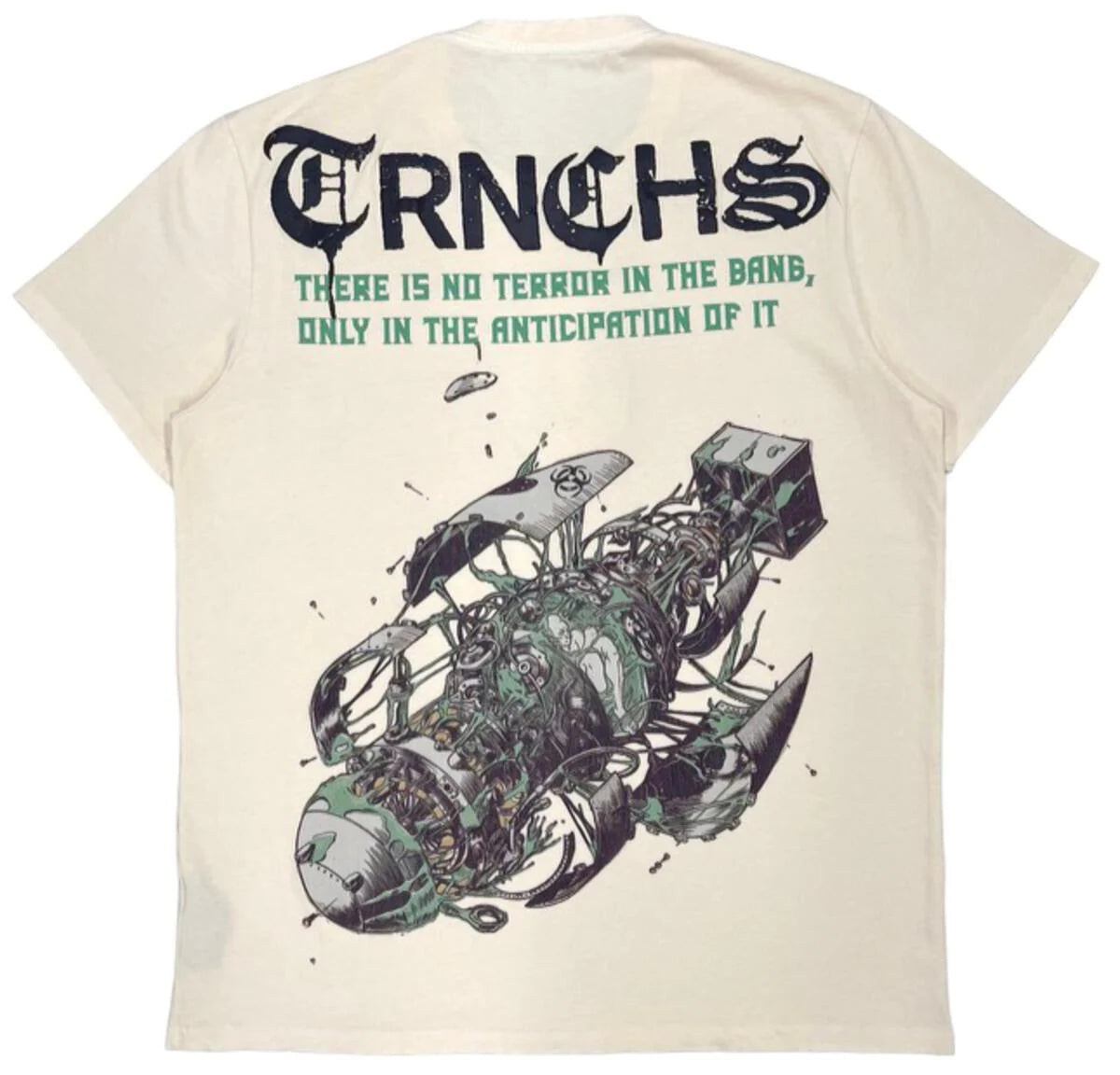 TRNCHS "BIO-HAZARD" TEE CREAM