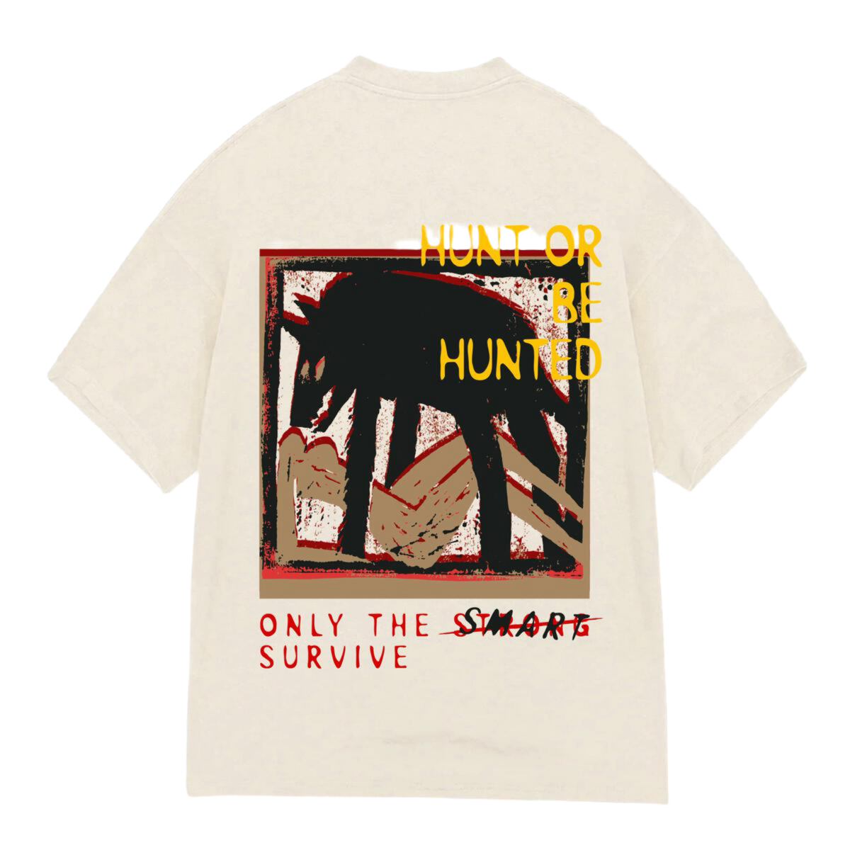 SUGAR HILL "HUNTERS" TEE CREAM