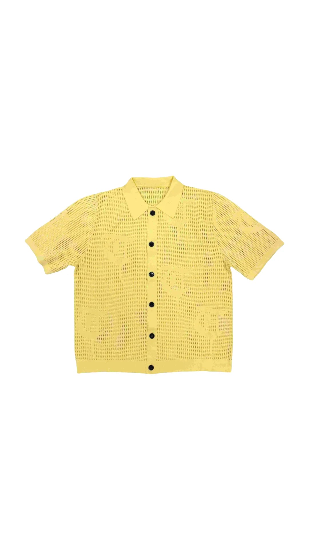 Trnchs "Bahr" Button Up Yellow