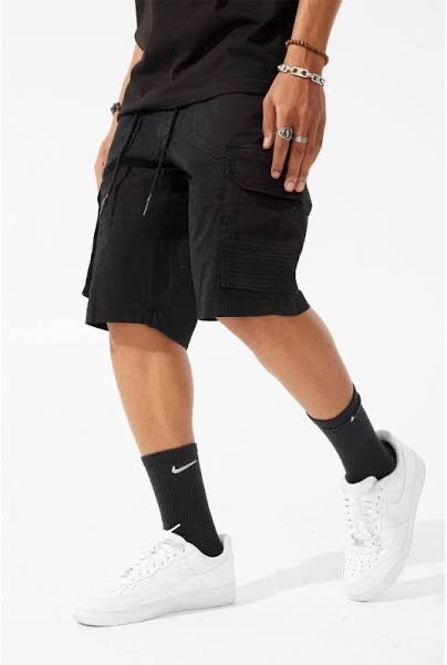 JORDAN CRAIG "BARBADOS" CARGO SHORTS BLACK