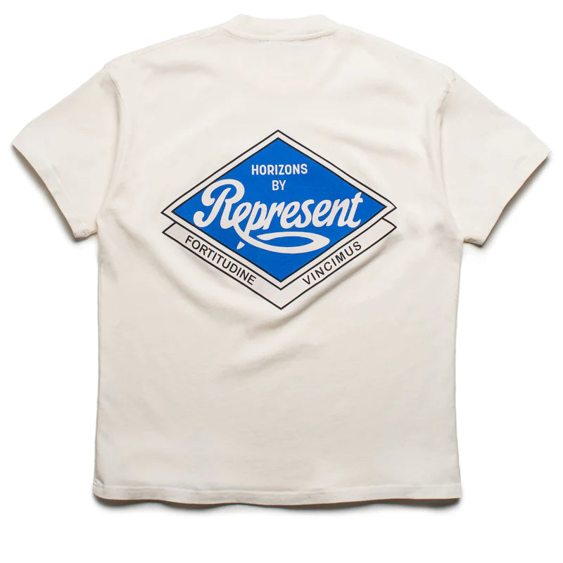 REPRESENT "CLASSIC PARTS" TEE FLAT WHITE