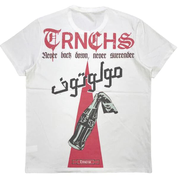 TRNCHS "MALATUF" TEE VINTAGE WHITE