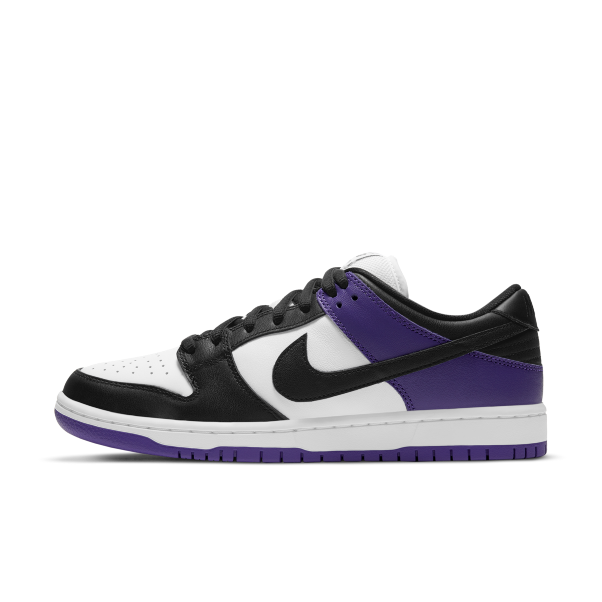 NIKE SB DUNK LOW PRO COURT PURPLE/BLACK-WHITE SIZE 10.5