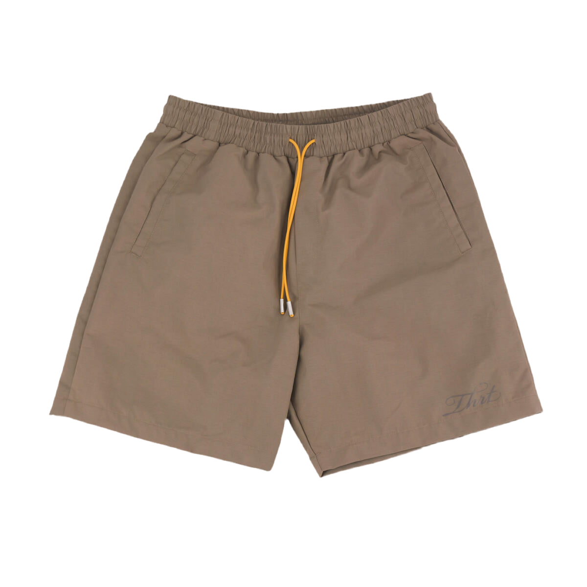 THRT DENIM "TRUNK" SHORTS TAN