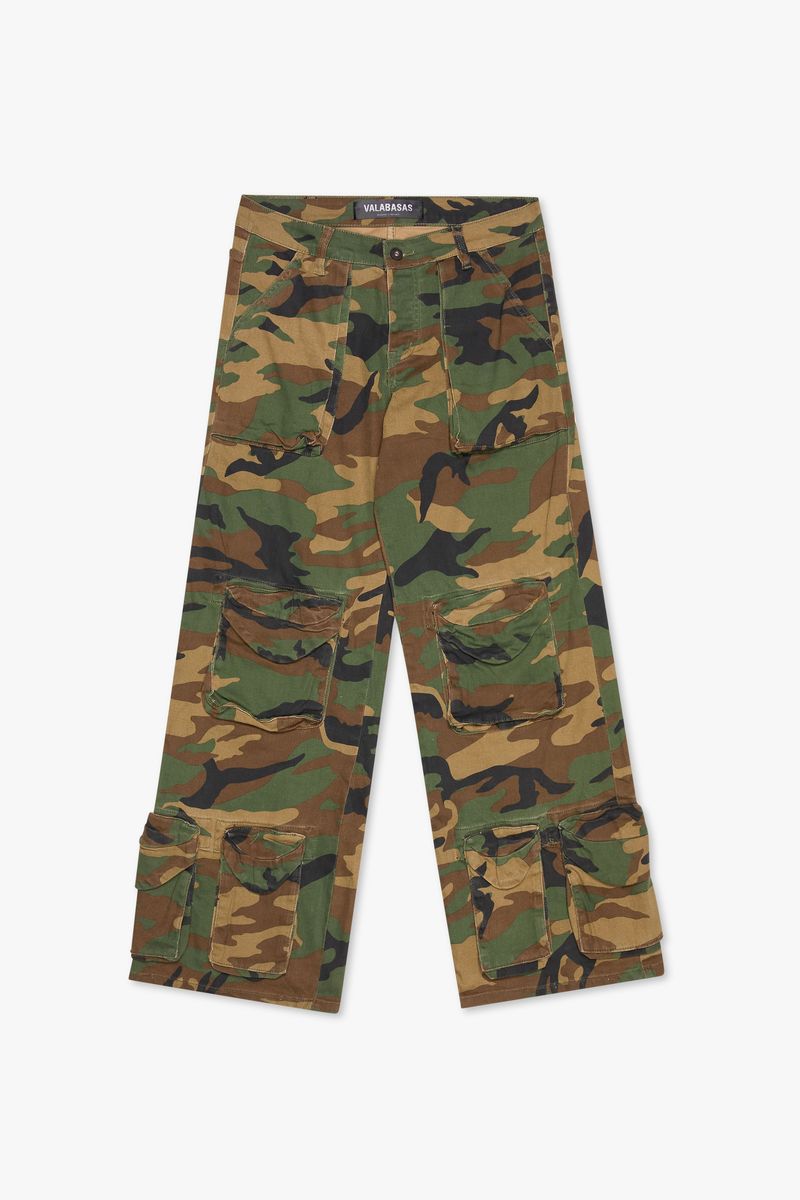 Valabasas "RAM" BAGGY DENIM CAMO