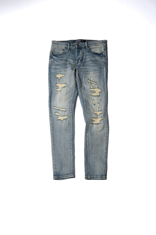 TRNCHS "SKINNIES" SKINNY LIGHT VINTAGE WASH