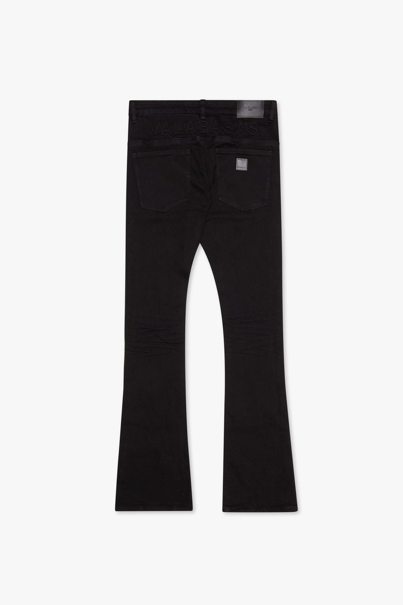 Valabasas "BELLWISP" STACKED DENIM Black