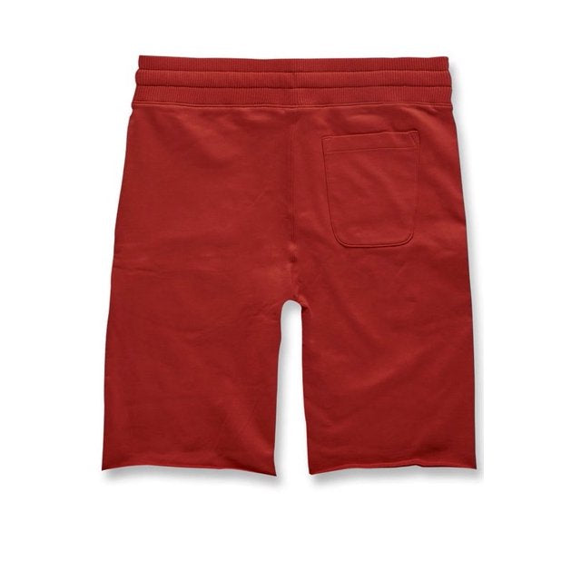 JORDAN CRAIG "PALMA FRENCH TERRY" SHORTS RED