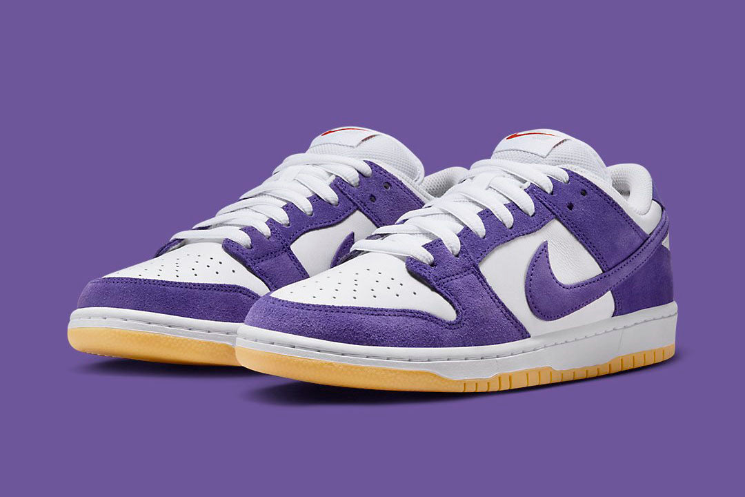 NIKE SB DUNK LOW PRO ISO COURT PURPLE/COURT PURPLE SIZE 11